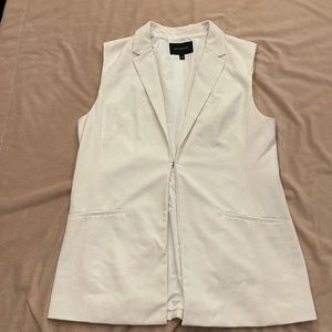 Banana Republic White Vest - XL